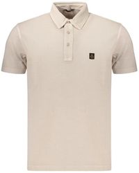 Refrigiwear - Mirror Logo-Patch Cotton Polo Shirt - Lyst
