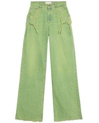 Blumarine - Jean À Motif De Papillon - Lyst
