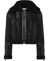 Philipp Plein - Lammy Cropped Jack Met Kristallen - Lyst
