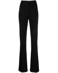 Pinko - High-Waisted Stretch Viscose Hulka Pants - Lyst
