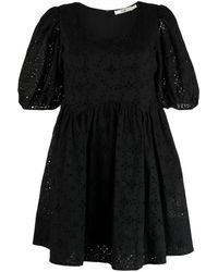 B+ AB - Puff-sleeved Lace Dress - Lyst
