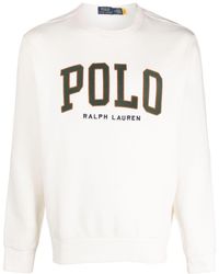Polo Ralph Lauren - Logo-print Crew-neck Sweatshirt - Lyst