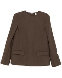 TOTEME - Pocket Top Bark - Lyst