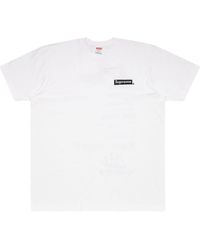 Supreme - Slogan-print T-shirt - Lyst