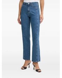 KARL LAGERFELD - Five-Pocket Logo-Patch Jeans - Lyst
