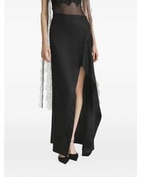 2310 STUDIO - Asymmetric Wrap-Style Skirt - Lyst