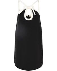 Alexis - Elenora Neckholder-Minikleid mit Schleife - Lyst