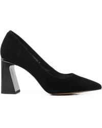 SERGIO MORETTI FIRENZE - Pointed-Toe Block-Heel Pumps - Lyst