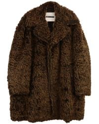 Jil Sander - Jas Van Imitatiebont - Lyst