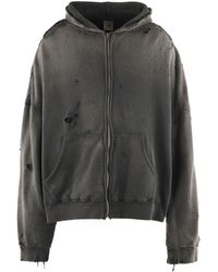 SAINT Mxxxxxx - Gerafelde Hoodie - Lyst