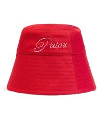 Patou - Logo-Embroidered Bucket Hat - Lyst