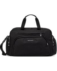 ARMANI EXCHANGE - Logo-Print Strap Zip-Pocket Holdall - Lyst