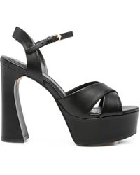 Carrano - Crossover-Strap Platform Sandals - Lyst