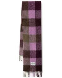 Marc O' Polo - Check Fringed Scarf - Lyst