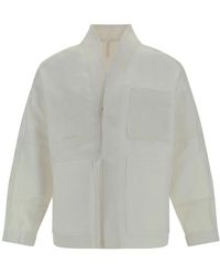 Mordecai - Chaqueta Cruzada Con Solapa De Esmoquin - Lyst