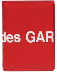 Comme des Garçons - Logo-Print Bi-Fold Wallet - Lyst