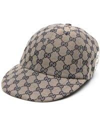 Gucci - Gg Cotton Canvas Baseball Hat - Lyst