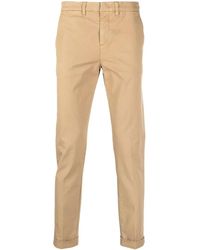 Fay - Slim-Fit Leg Trousers - Lyst