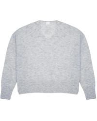 C.t. Plage - V-Neck Knitted Sweater - Lyst