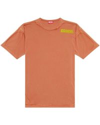 DIESEL - T-Boxt-Dbl T-Shirt im Distressed-Look - Lyst