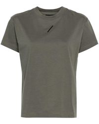 Thom Krom - Logo-embroidered Cotton T-shirt - Lyst