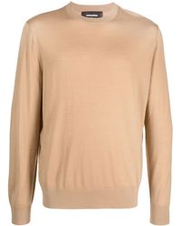 DSquared² - Crew Neck Wool Sweater - Lyst