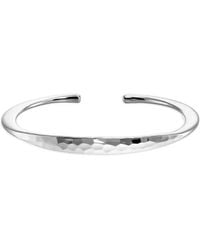 Elle Macpherson - Bracelet Jonc Ouvert Amadura À Effet Martelé - Lyst
