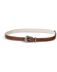 Brunello Cucinelli - Carved Leather Belt - Lyst