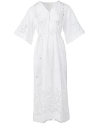 COR - Robe Mi-Longue À Sequins Salome - Lyst