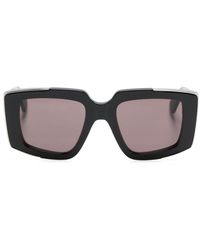 Alexander McQueen - Gafas de sol con montura cuadrada - Lyst
