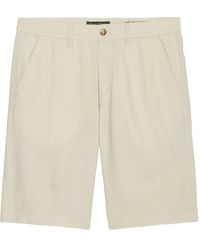 Marc O' Polo - Linen Shorts - Lyst