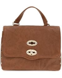 Zanellato - Postina Stud-Embellished Shoulder Bag - Lyst