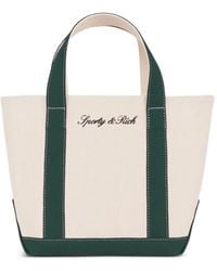 Sporty & Rich - Serif Logo Tote Bag - Lyst