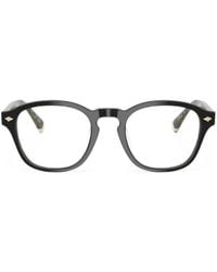 Brunello Cucinelli - Geometric-Frame Glasses - Lyst
