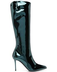 Giuseppe Zanotti - 95Mm Pointed-Toe Leather Boots - Lyst