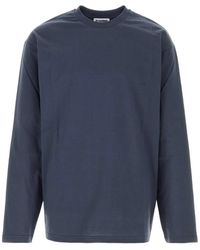 Jil Sander - Ribbed Crewneck T-Shirt - Lyst