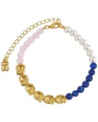 Ottoman Hands - Lapis Jade Beaded Bracelets - Lyst