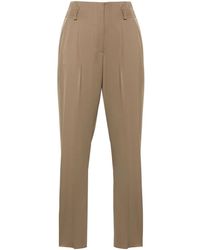 Max Mara - Darted Tapered Trousers - Lyst