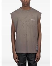 Satisfy - Logo-Print Tank Top - Lyst