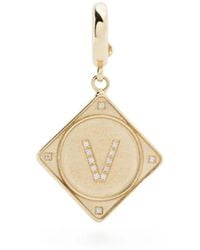 Lauren Rubinski - 14Kt Bruno Diamond Pendant - Lyst