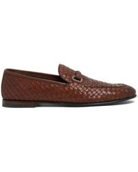 Neil Barrett - Interwoven Leather Loafers - Lyst