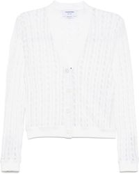 Thom Browne - Cardigan Mit V-Ausschnitt - Lyst