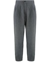 DARKPARK - Pleated Phebe Wool Trousers - Lyst