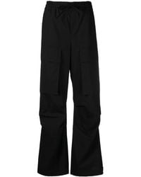P.A.R.O.S.H. - P.A.R.O..H. Cargo-Pockets Cotton Trousers - Lyst