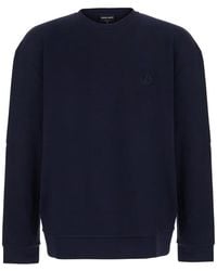 Giorgio Armani - Ga Logo-Embroidered Sweater - Lyst