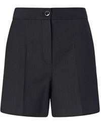 Pinko - Pleated Tailored Shorts - Lyst