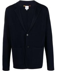 Paul Smith - Single-breasted Merino-wool Knitted Jacket - Lyst