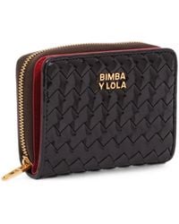 Bimba Y Lola - Eggplant Plaited Flap Purse - Lyst