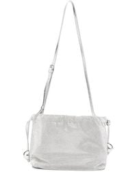 Patrizia Pepe - Bubble Rhinestone-Embellished Shoulder Bag - Lyst