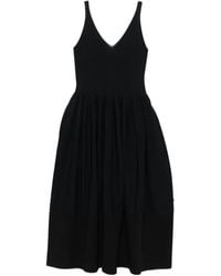 CFCL - Rivulet V-Neck Midi Dress - Lyst